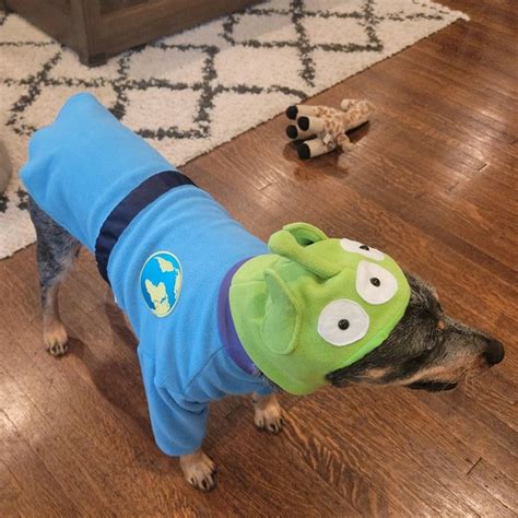 Alien Dog Costume Toy Story Alien Dog Outfit Halloween Dog Outfit