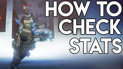 How To Check Stats Statistics In Apex Legends Tutorial Guide