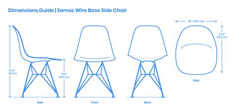 Side Chairs Dining Chairs Dimensions And Drawings