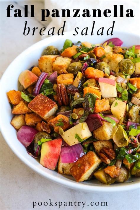 Fall Panzanella Salad A Perfect Autumn Side Pooks Pantry Recipe Blog