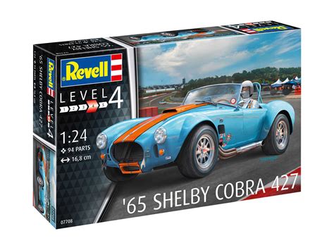 Revell 07708 65 Shelby Cobra 427 124 Vše Pro Modeláře Art Scale
