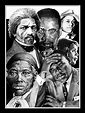 Civil Rights Collage by Elizabeth Scism | African american art, Black ...