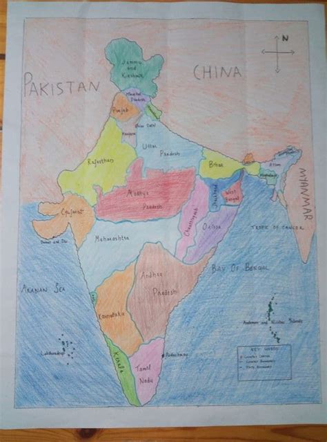 Map Of India Drawing Oppidan Library India Map Map Drawing For Kids