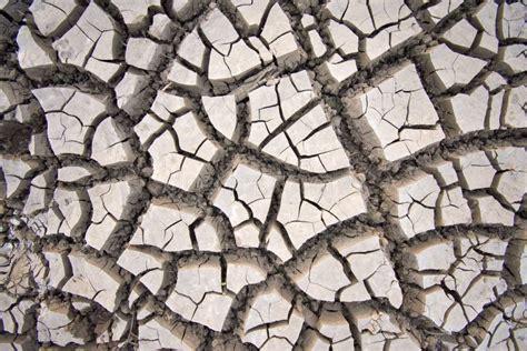 Cracks In Ground During Dry Season Drought Stock Image Image Of