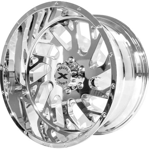 Xtreme Force Xf8 Chrome 22x12 44mm With Nitto Ridge Grappler Lt325