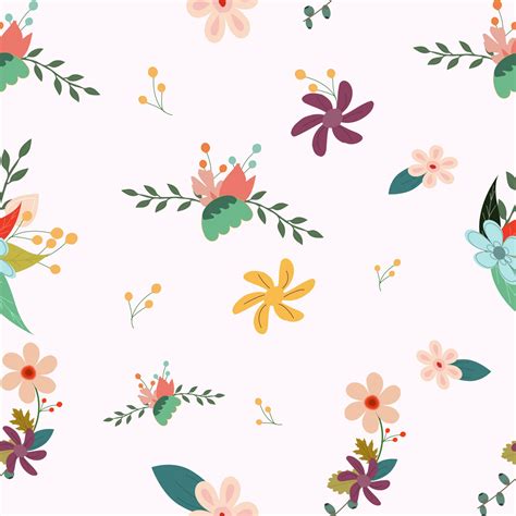 Vintage Floral Seamless Background Free Stock Photo Public Domain