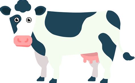 Cow Farm Cattle Free Vector Graphic On Pixabay