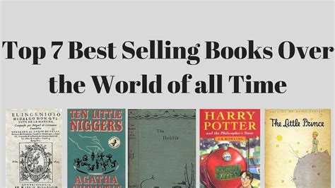 Top 7 Best Selling Books Over The World Of All Time Youtube