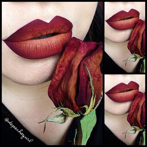 🌹rusty rose🌹 valentinesday lips depechegurl lip makeup lip colors love makeup