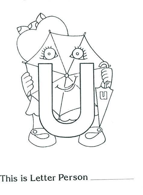 Letterpeoplecoloringpages Letter People People Coloring Pages