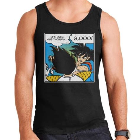 The initial manga, written and illustrated by toriyama, was serialized in weekly shōnen jump from 1984 to 1995, with the 519 individual chapters collected into 42 tankōbon volumes by its publisher shueisha. (Small) Dragon Ball Z Over 9000 Goku Slap Men's Vest (T-Shirt) on OnBuy