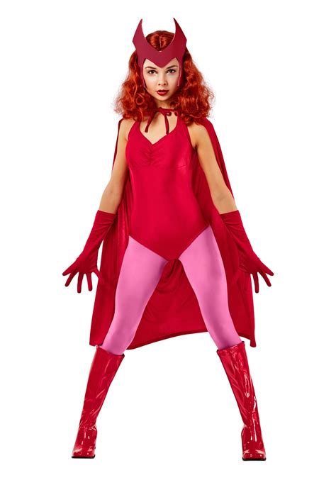 Schäbig Pfefferminze Haltung Scarlet Witch Kostüm Kinder Besorgnis