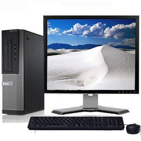 Dell Optiplex Desktop Computer Bundle Windows 10 Intel
