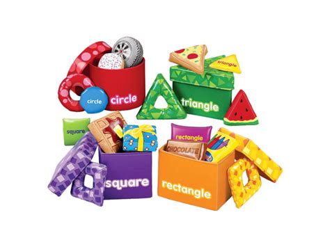 Shapes Discovery Boxes Cicada Education Lakeshore Our Brands Sensory