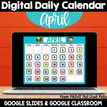 Google classroom is a free web service developed by google for schools that aims to simplify creating, distributing, and grading assignments. Digital April Calendar | Distance Learning | Google ...