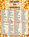 Hidden GMO Ingredients: 100 to lookout for | Organic recipes, Gmo facts ...