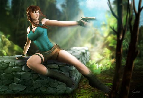 Lara Croft Tomb Raider Image By The Make Snake Zerochan