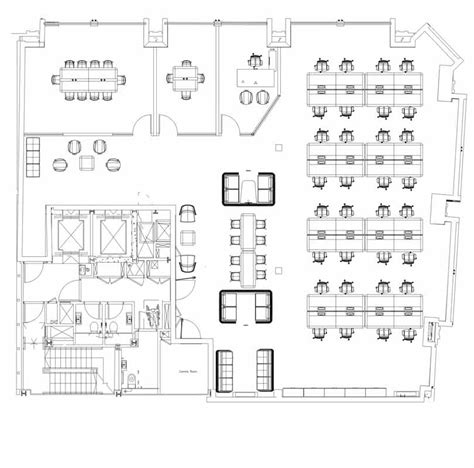 Office Space Planning Cad Office Furniture Plans And Layouts