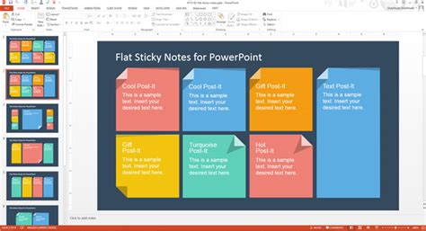 How To Add Custom Sticky Notes To Powerpoint Presentations Slidemodel