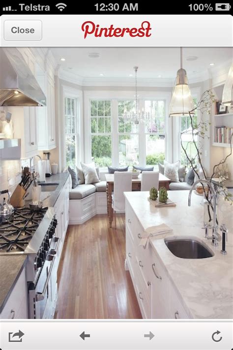 Check out the farmhouse revival plan from southern living. Breakfast area | Home, Window seat kitchen, Classical kitchen