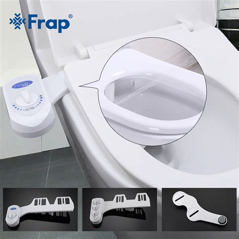 Frap Bidet Toilet Seats Toilet Seat Cover Hygienic Shower Bathroom Bidet Faucet Simple Clean