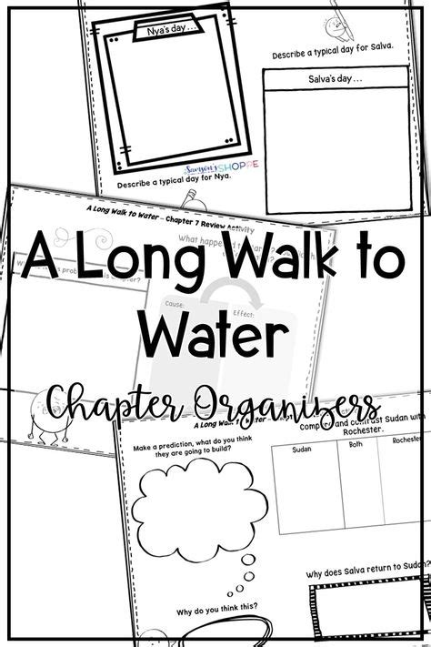 A Long Walk To Water Worksheets