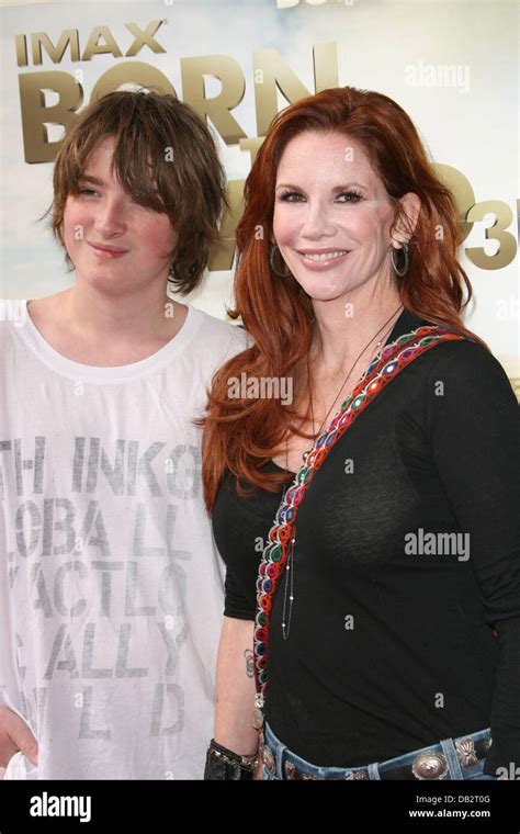 Melissa Gilbert With Son Michael World Premiere Of Born To Be Wild 3D