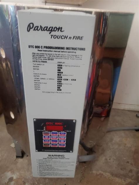 Paragon Touch N Fire Dtc 800c Kiln Equipment Use And Repair Ceramic