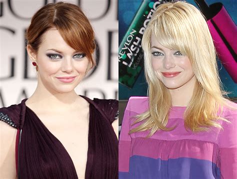 Emma Stone Natural Hair Color