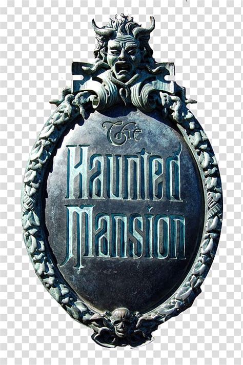 Badge Font Haunted Mansion Transparent Background Png Clipart Hiclipart