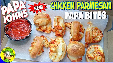 Papa John S® Chicken Parmesan Papa Bites Review 👨‍🍳🐔🥫🧀 Peep This Out 🕵️‍♂️ Youtube