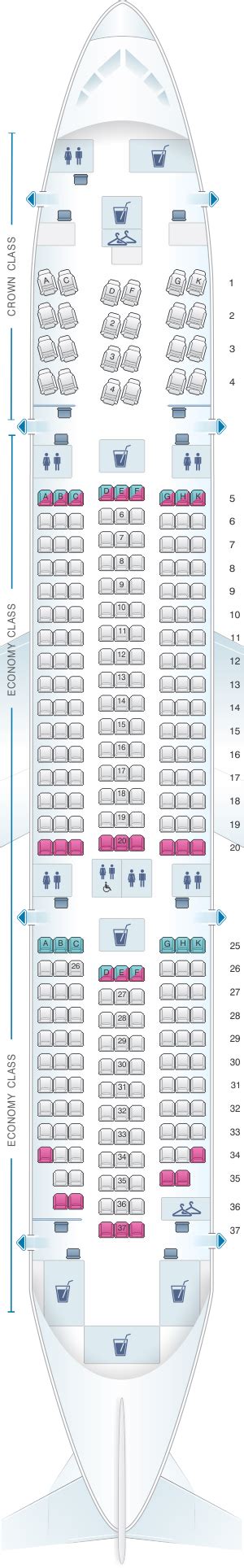 Plan De Cabine Royal Jordanian Boeing B787 8 Dreamliner Seatmaestrofr