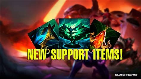 League Of Legends Patch 1310 Notes New Support Items