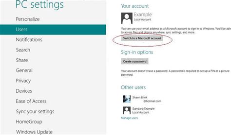 How To Switch Different Accounts In Windows 8