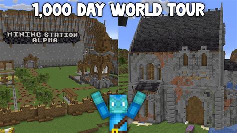 1000 Day Minecraft World Tour World Download In Description Youtube