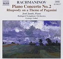 Rachmaninov: Piano Concerto No 2 & Rhapsody on a Theme of Paganini ...