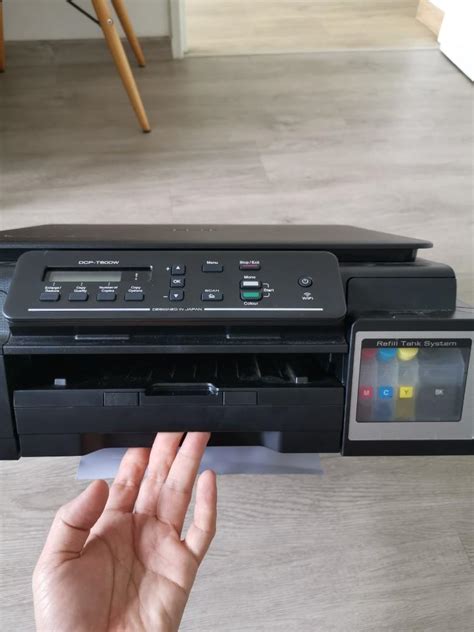 Equipped with 3 functions at once namely copy, scanning and printing, this printer can accommodate all office needs. Brother Printer DCP-T500W, Electronics, Others on Carousell