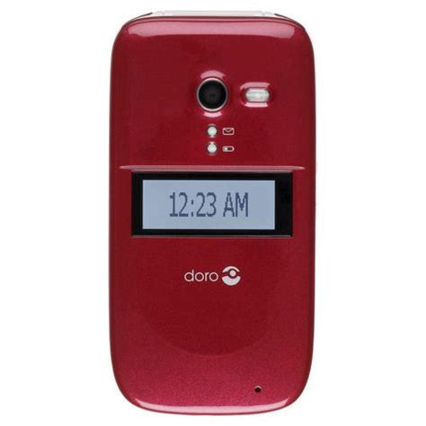 Consumer Cellular Doro Phoneeasy 626 In Burgundy Ebay