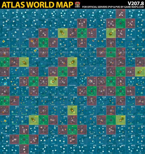 Atlas Game World Map