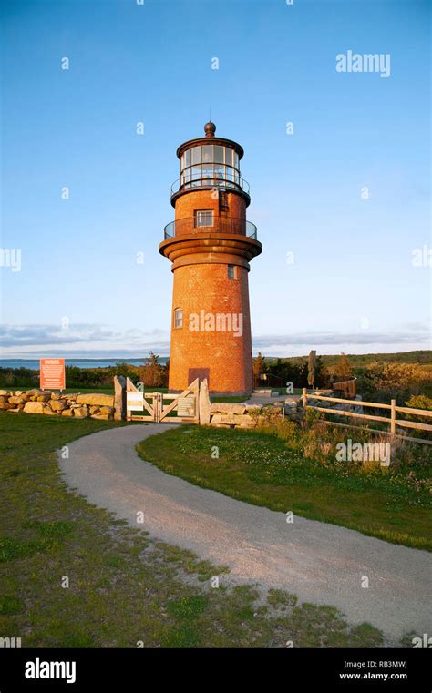 The Brick Tower Of Aquinnah Lighthouse Also Referred To As Gay Head
