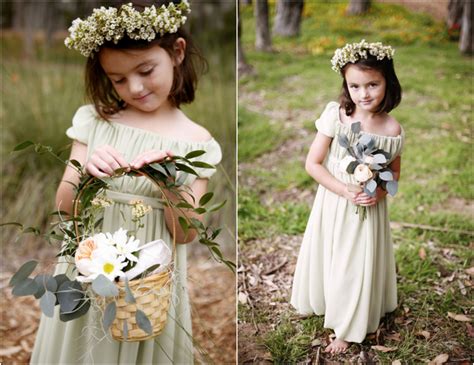 Preppy Flower Girl Dresses Preppy Wedding Style