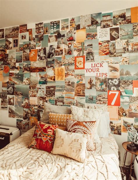 Coastal Kit Bedroom Wall Collage Photo Walls Bedroom Aesthetic Room Decor