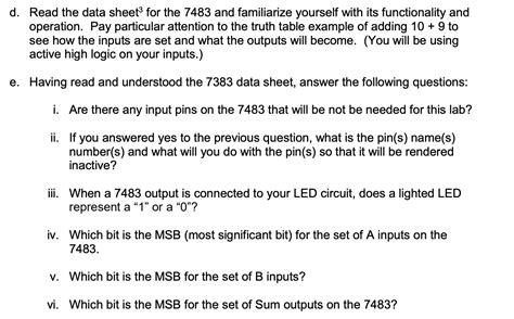 Solved 5483a 4 Bit Binary Full Adder With Fast Carry General