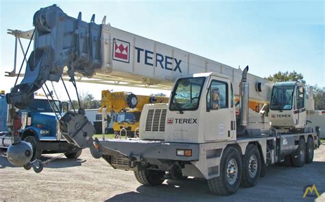 Terex T 775 75 Ton Telescopic Truck Crane For Sale Hoists And Material