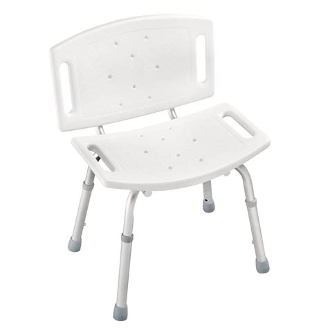 Maya adjustable shower chair this is the safest shower chair that you can get at this price. Delta Adjustable Tub and Shower Chair in White-DF599 - The ...