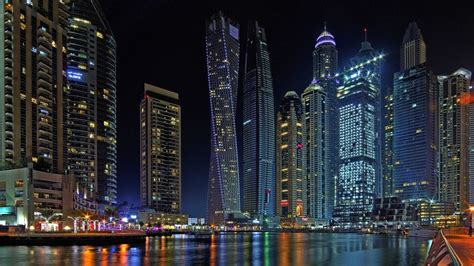 Download 1920x1080 Wallpaper Cityscape Dubai Buildings And