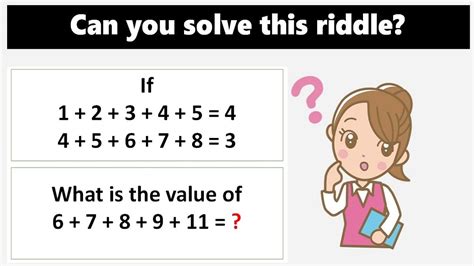 Math Riddle With Answer Can You Solve These Math Puzzles In Seconds