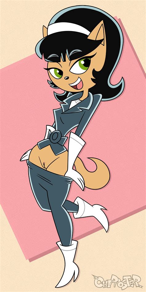 Rule 34 2021 Anthro Background Black Hair Boots Cat Ears Cat Tail Chipposter Feline Furry