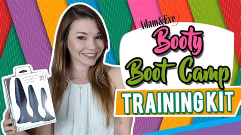 My First Anal Sex Toy Aande Booty Boot Camp Training Kit Butt Plug