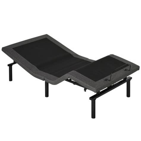 Adjustable Frame Twin Zero Gravity Powered Bed Base W Remote Incline